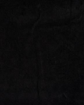 Tricot/Jersey Rib Zwart, Hobby en Vrije tijd, Stoffen en Lappen, Zwart, Nieuw