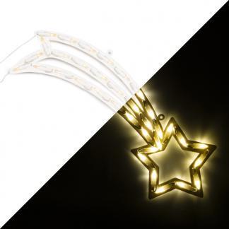 Kerstster met verlichting | Konstsmide | 22 x 55 cm, Diversen, Kerst, Nieuw, Verzenden