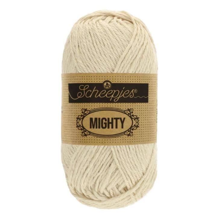 Scheepjes Mighty 50g - 751 Stone, Hobby en Vrije tijd, Breien en Haken, Nieuw, Verzenden
