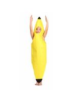 Verkleedkleren Bananen Pak Kinderen Banaan Kostuum Onesie 11, Verzenden, Nieuw
