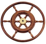 STUURWIEL TYPE-3B MAHONIE 46 CM, Watersport en Boten, Ophalen of Verzenden, Nieuw, Zeilboot of Motorboot