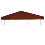vidaXL Prieeldak 310 g m² 3x3 m terracota, Verzenden, Nieuw
