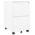 Stalen Ladeblok Wit - Retourdeal - Onder Bureau Kastje!, Minder dan 50 cm, Nieuw, Ophalen of Verzenden, Minder dan 100 cm
