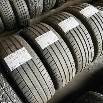 4 x Michelin Primacy 4 235-45-18 TOZomerbanden 6,5mm beschikbaar voor biedingen