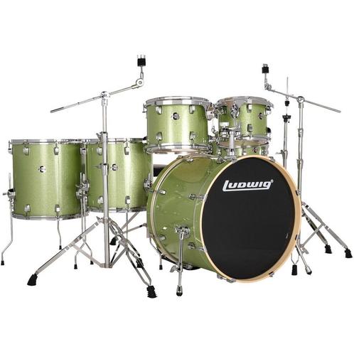 Ludwig LE622018 Element Evolution Mint 6-delig drumstel, Muziek en Instrumenten, Drumstellen en Slagwerk, Verzenden