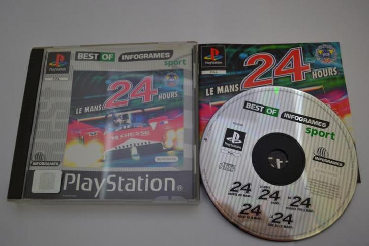 Le Mans 24 Hours (PS1 PAL), Spelcomputers en Games, Games | Sony PlayStation 1, Zo goed als nieuw, Verzenden