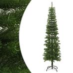vidaXL Kunstkerstboom met standaard smal 210 cm PE, Diversen, Kerst, Verzenden, Nieuw