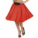 Verkleed Rock and Roll rok rood voor dames - Petticoats, Ophalen of Verzenden, Nieuw