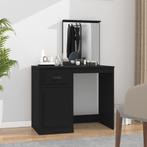 vidaXL Kaptafel met spiegel 90x50x132,5 cm bewerkt hout, Huis en Inrichting, Tafels | Kaptafels, Verzenden, Nieuw