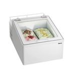 Bartscher IJsvitrine | 2x5L-F | 10 Liter | Dubbelglas | Wit, Witgoed en Apparatuur, Ophalen of Verzenden, Nieuw