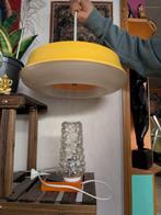 Tafellamp (2) - Glas, Metaal, Plastic