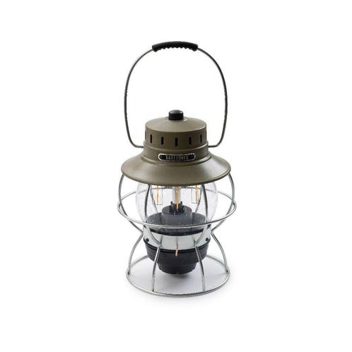 BAREBONES - RAILROAD LANTERN OLIVE, Caravans en Kamperen, Kampeeraccessoires, Ophalen of Verzenden