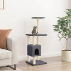 vidaXL Kattenkrabpaal met sisal krabpalen 104 cm donkergrijs, Verzenden, Nieuw