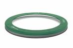Akrobat Orbit Inground Trampoline rand 430 cm Groen, Ophalen of Verzenden, Nieuw
