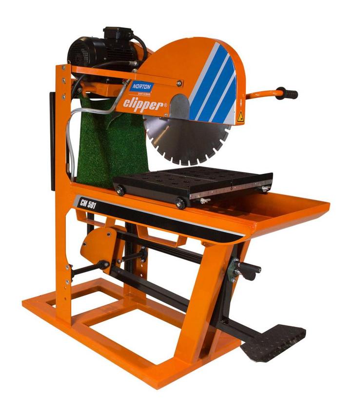 Norton Clipper CM601 steenzaagmachine 600 mm, Doe-het-zelf en Verbouw, Gereedschap | Zaagmachines, 1200 watt of meer, Nieuw, 70 mm of meer