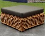Sabuga hoek loungeset 4-delig naturel rotan, Ophalen of Verzenden, Nieuw