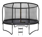 Trampoline - 244 cm - met net en ladder - tot 50 kg - zwart, Ophalen of Verzenden, Nieuw