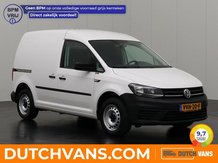 Volkswagen Caddy L1 H1 2020 €156 per maand, Auto's, Bestelauto's, Dealer onderhouden, Te koop, Zwart, Handgeschakeld, Financial lease