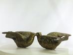 Beeldje, Paire de colombes - 3,3 kg - 7.5 cm - Brons