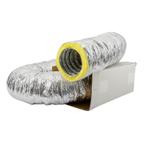 Geïsoleerde flexibele ventilatieslang, Doe-het-zelf en Verbouw, Ventilatie en Afzuiging, Verzenden, Nieuw