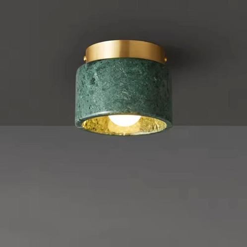 Nordic Marmeren Plafondlamp - 40% korting - incl. E27 lamp, Huis en Inrichting, Lampen | Plafondlampen, Nieuw, Verzenden