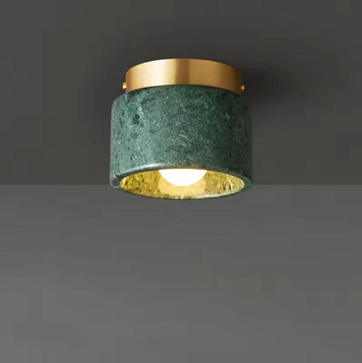 Nordic Marmeren Plafondlamp - 40% korting - incl. E27 lamp, Huis en Inrichting, Lampen | Plafondlampen, Nieuw, Verzenden