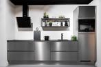 Inox staal RVS rechte keuken Incl. apparatuur, Ophalen, Nieuw, Enkelwandige keuken, Greeploos