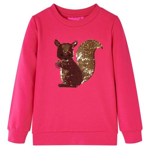 vidaXL Kindertrui 128 felroze, Kinderen en Baby's, Kinderkleding | Overige, Nieuw, Verzenden