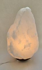 Himalayazout zoutlamp Wit 10-12 kilo (zie filmpje), Nieuw