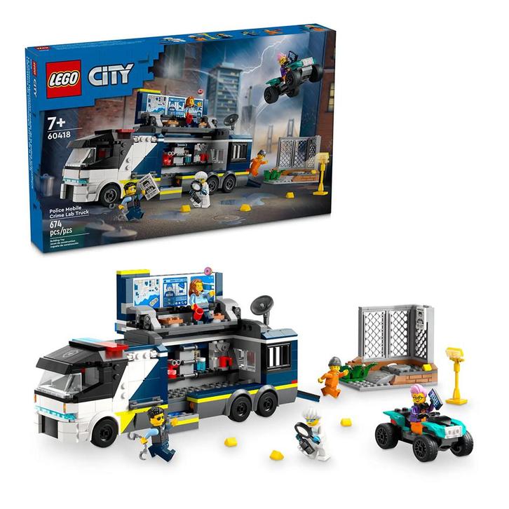 LEGO City - Police Mobile Crime Lab Truck 60418, Kinderen en Baby's, Speelgoed | Duplo en Lego, Ophalen of Verzenden
