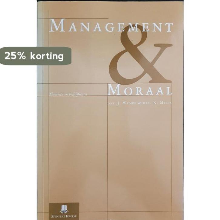 MANAGEMENT EN ETHIEK 1E DR 9789020719970 WEMPE, Boeken, Schoolboeken, Gelezen, Verzenden