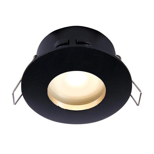 IP65 inbouw spot voor badkamers en buiten zwart, Tuin en Terras, Buitenverlichting, Nieuw, Aluminium, Verzenden