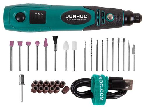 Roterende accu multitool 4V | Incl. 31 accessoires, Doe-het-zelf en Verbouw, Gereedschap | Overige machines, Nieuw, Verzenden