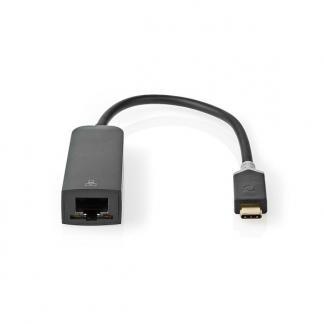 Netwerkadapter USB C naar RJ45 | Nedis, Computers en Software, Pc- en Netwerkkabels, Nieuw, Verzenden