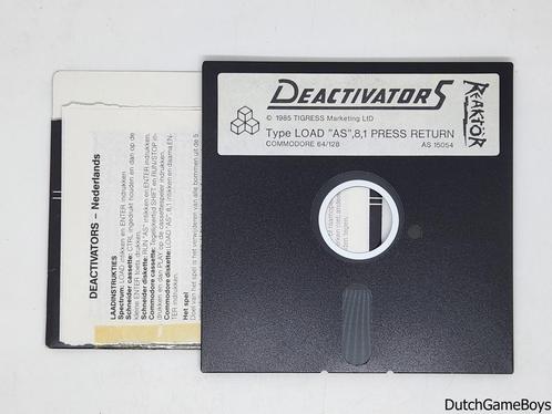 Commodore C64 - Deactivators - 5,25 Disk, Spelcomputers en Games, Games | Overige, Gebruikt, Verzenden