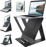 2dekans | Nomadius X Stand - Opvouwbare Laptop Stand - Zit, Computers en Software, Laptopstandaarden, Ophalen of Verzenden, Zo goed als nieuw