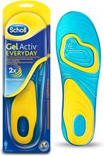 Scholl Gel Activ Inlegzolen Iedere Dag Man 1 paar 40-46,5, Verzenden, Nieuw