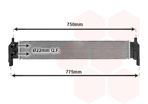 RADIATOR VOOR AUDI A3 8V 2012-2016 5Q0121251EL, Auto-onderdelen, Airco en Verwarming, Nieuw, Ophalen of Verzenden
