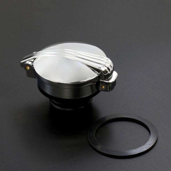 Harley Sportster Tankdop Chrome, Motoren, Onderdelen | Overige, Ophalen of Verzenden