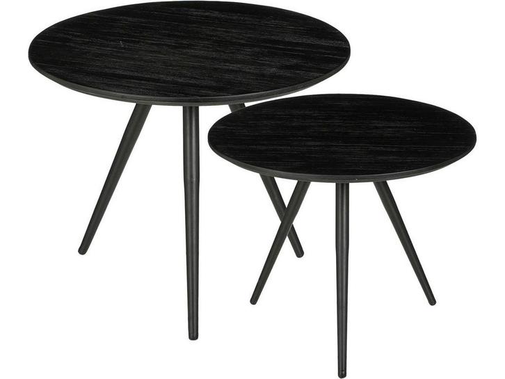 Mica Decorations Jailey - Bijzettafel - Set van 2 - H49 x, Huis en Inrichting, Woonaccessoires | Overige, Nieuw, Verzenden