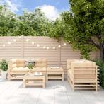 vidaXL 6-delige Loungeset massief grenenhout, Tuin en Terras, Verzenden, Nieuw, 6 zitplaatsen, Loungeset
