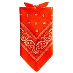 Bandana Traditioneel Oranje 55cm, Hobby en Vrije tijd, Feestartikelen, Nieuw, Verzenden