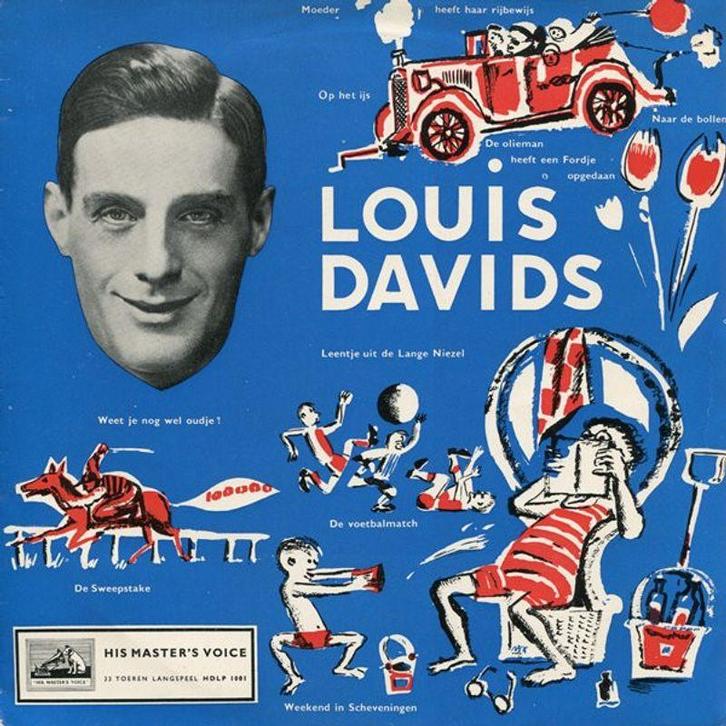 Louis Davids – Louis Davids LP, Cd's en Dvd's, Vinyl | Nederlandstalig, Verzenden