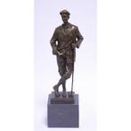 A BRONZE SCULPTURE OF A GOLFER (Beeldjes - Decoratie), Antiek en Kunst, Verzenden