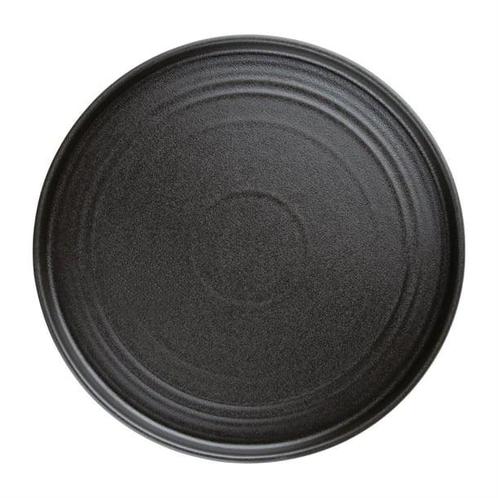 Cavolo platte ronde borden | 27Øcm | zwart | 4 stuks, Zakelijke goederen, Horeca | Overige, Verzenden