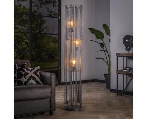 Vloerlamp trax - Oud zilver, Huis en Inrichting, Lampen | Vloerlampen, Nieuw, Ophalen of Verzenden