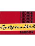 1968 TRIUMPH SPITFIRE MK3 INSTRUCTIEBOEKJE ENGELS, Auto diversen, Handleidingen en Instructieboekjes