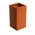 Plantenbak Cortenstaal 50x50x100 cm, Tuin en Terras, Verzenden, Nieuw