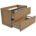 Wiesbaden OAK Onderkast Met 2 Laden - 60x46cm - Eik, Ophalen of Verzenden, Nieuw