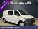 Volkswagen Transporter | 2.0 TDI L2H1 Dubbele Cabine Euro6, Auto's, Bestelauto's, Gebruikt, Euro 6, Volkswagen, Wit